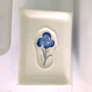 VTG Floral Soap Dish